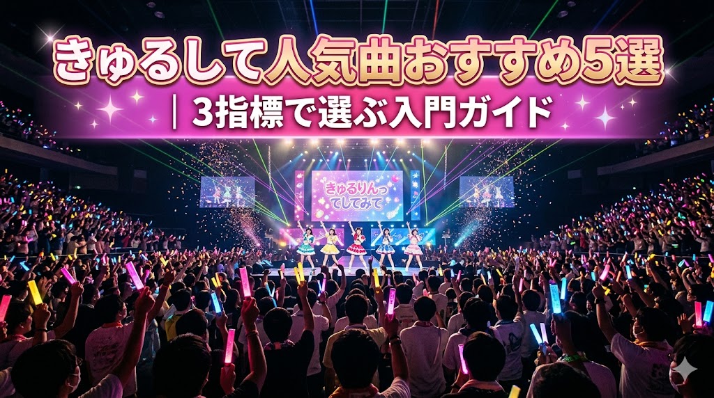 きゅるして人気曲おすすめ5選｜3指標で選ぶ入門ガイド